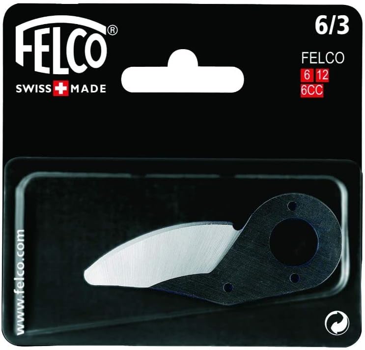 FELCO Hand Pruner Replacement Blade (6/3) for Hand Pruners F6 & F12 - Spare Cutting Blade for Garden Pruning Shears & Bypass Clippers (Single Pack) - Image 1