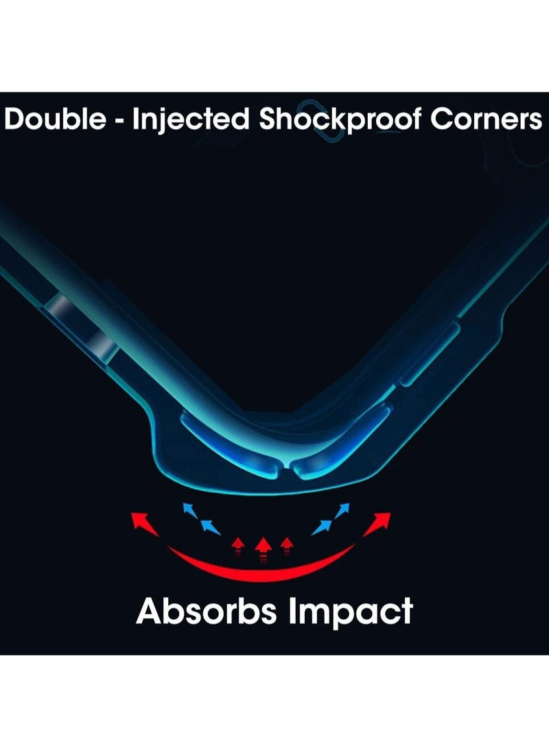 for Motorola G15 Case, Ultra Thin Lightweight, Soft TPU Bumper, Acrylic Clear Back Cover Motorola G15, Black - Image 5