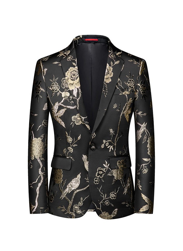 Shougu Gilded Printed Suit Jacket  - Image 1