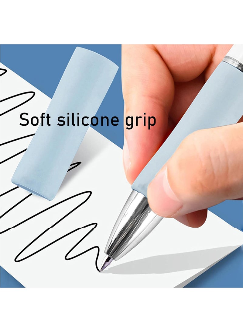 12pcs Gel Pen 0.5 mm Black Ink Pens Retractable Fine Ballpoint Pen Stylish School Supplies for Girls Office Stationery Supplies Gift - Image 5