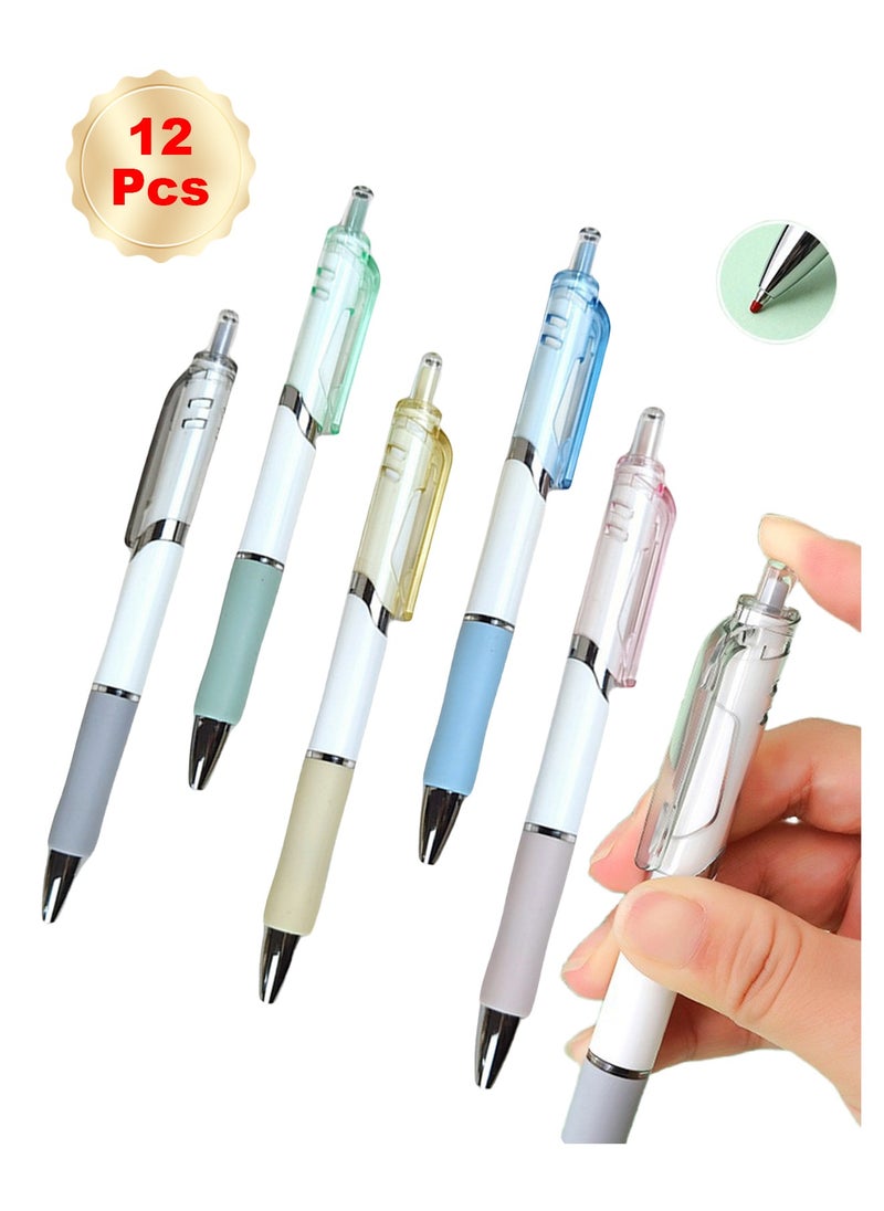 Gel ink pen12 pieces Gel Pens 0.5mm Black Ink Super Smooth Writing Teacher Students Office Essentials Stationary Gel Ink Pens With Soft Grip - pzsku/Z37BF22F2D93789C9E887Z/45/_/1739256056/c402af12-04d0-44c4-9730-ed4afb9d9133