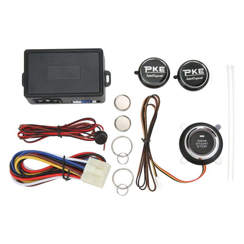 12V 24G Car Alarm System with Remote Start and 1 10 Meter Automatic Induction Detection - Image 2