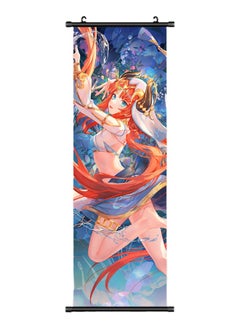 Genshin Impact Character Hanging Scroll Painting Bedroom Mural Home Decoration Painting Two-dimensional Comic Exhibition Poster (YS-9)