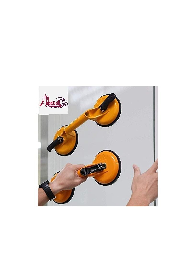 ABBASALI Heavy Duty Suction Cup Aluminium Glass Lifter Sucker Pad Carrying Grabbing Tile - Image 3