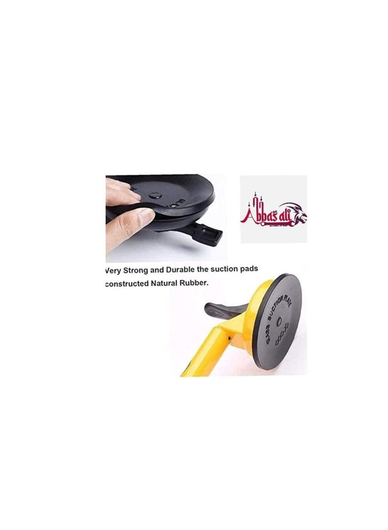 ABBASALI Heavy Duty Suction Cup Aluminium Glass Lifter Sucker Pad Carrying Grabbing Tile - Image 4