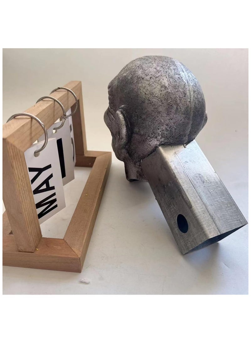 general New Iron Sculpture Hitch Cover Funy nique Trailer Hitch Cover for Truck sv Cars Accessories Fits for 2in Hitch Cover Car Exterior Accessories - Image 3