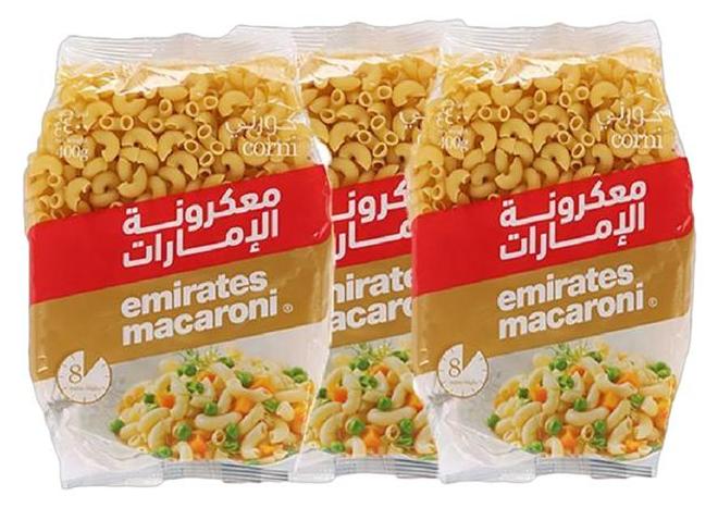 Emirates Pasta Macaroni, Pack Of 3, 400g