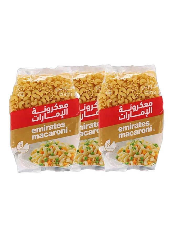 Emirates Pasta Macaroni, Pack Of 3, 400g 