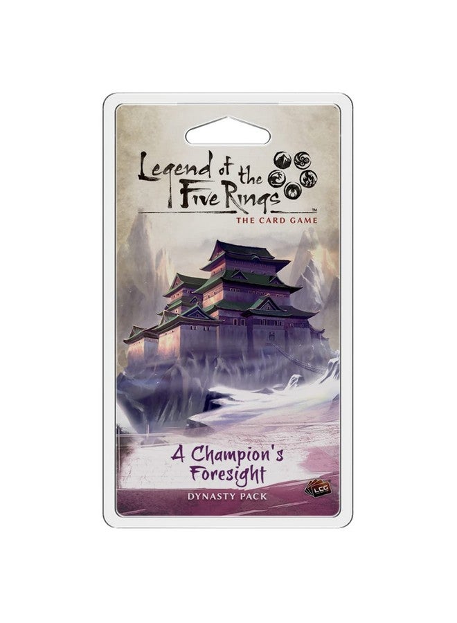Fantasy Flight Games Legend of The Five Rings: The Card Game A Champion's Foresight Dynasty Pack - Tactical Strategy Game for Kids & Adults, Ages 14+, 2 Players, 45-90 Minute Playtime, Made - Image 1