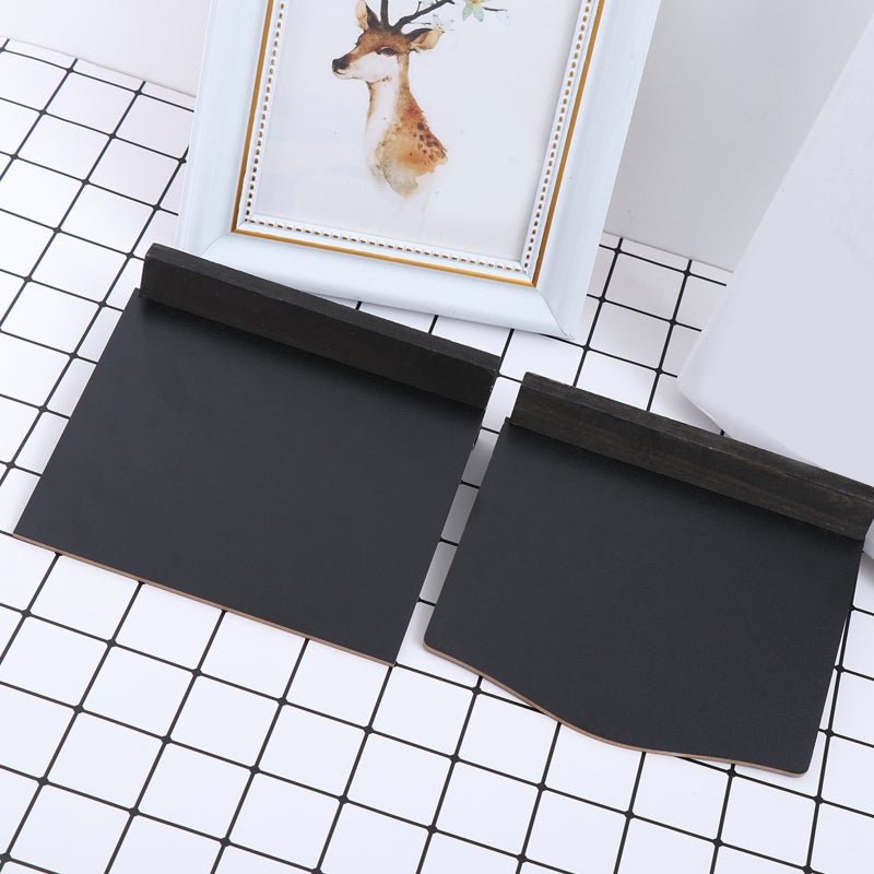 2PCS Double Side Small Display Chalkboards Message Board Ornament with Bases for DIY Home Decoration - Image 5