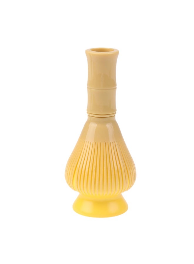 Resin matcha whisk, detachable tea brush, matcha powder special mixer, tea ceremony tool set with plastic storage base, easy to clean, reusable matcha whisk, Japanese tea whisk, handmade tea set  - Image 1