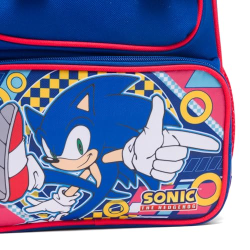 Ruz - Sonic 12 Inch Pre-School backpack with Padded Back and Adjustable Straps, Large, Blue, A28250 - Image 4