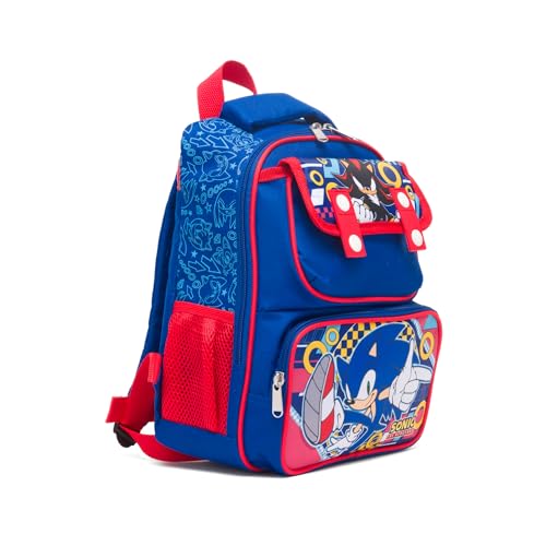 Ruz - Sonic 12 Inch Pre-School backpack with Padded Back and Adjustable Straps, Large, Blue, A28250 - Image 5