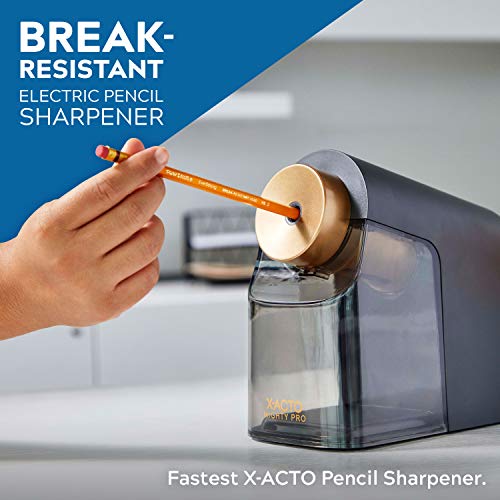 X-ACTO Mighty Pro Electric Pencil Sharpener Black - Image 2