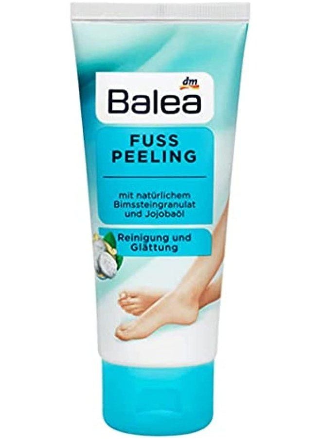 Balea - Balea Foot Peeling scrub with Natural Pumice Stone and Jojoba Oil 100ml - Image 1