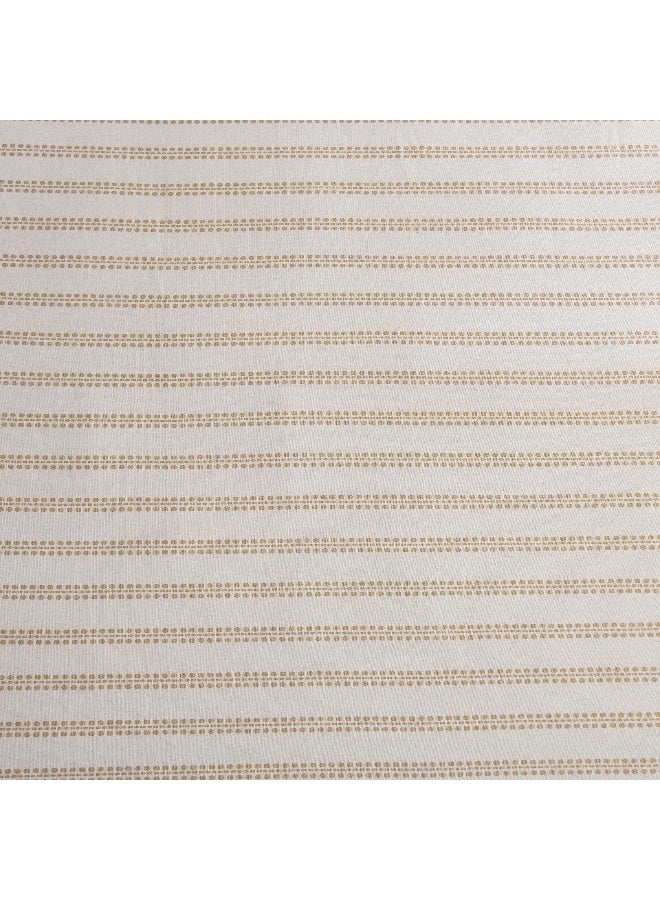Home Box Cotton King Fitted Sheet - Striped Design - Image 4