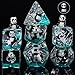 Maywin Polyhedral DD Dice Panda DiceResin Panda DND Dice Set for Dungeons and Dragons MTG RPG Board Games for 15 Years and Up - Image 4