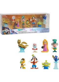 Just Play Disney100 Years of Laughter Celebration Collection Limited Edition 8-Piece Figure Pack  - Image 1