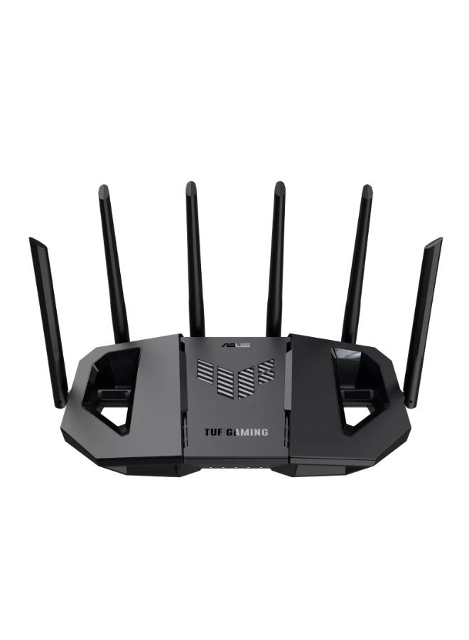 ASUS TUF Gaming BE9400 Tri Band WiFi 7 (802.11be) Extendable Gaming Router Black - Image 1