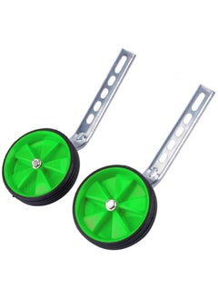 CYCLiSTA Kids Bike Brackets Easy to Install Adjustable to Fit Most Kids Bikes Green 