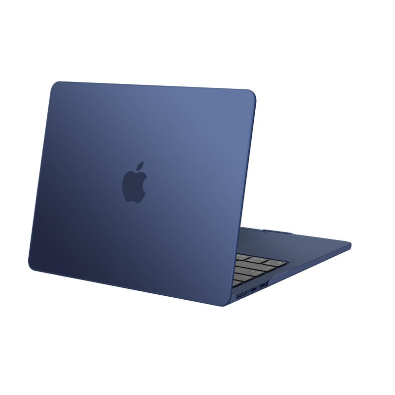 MOSISO متوافق مع غطاء MacBook Air 13 بوصة M5 2026 M4 2025 M3 M2 20242022 A3449 A3240 A3113 A2681 مقاوم للخدوش واقي صلب لحماية MacBook Air 13 بوصة - منتصف الليل - Image 2