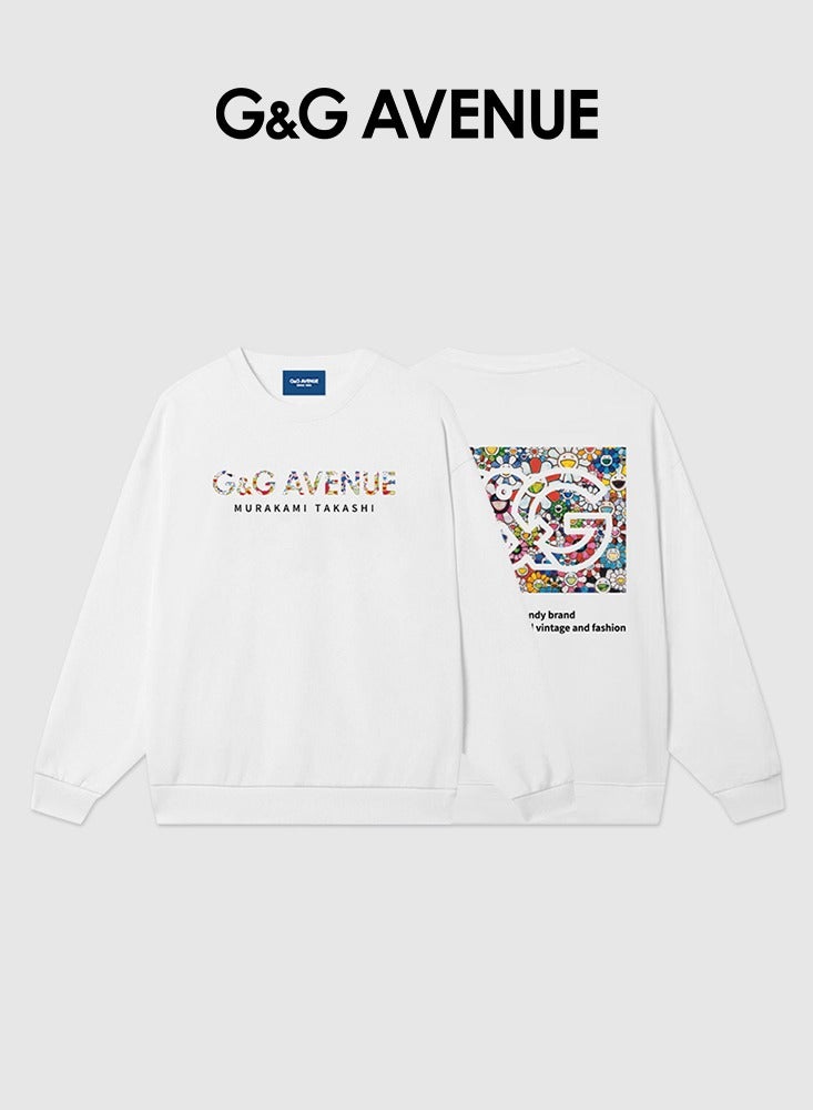 G&G AVENUE Spring and autumn Neutral sun protection clothing,Oversized  long sleeved sun protection, swimming and fishing shirt, quick drying, lightweight running, pure cotton sweatshirt, white  - Image 4