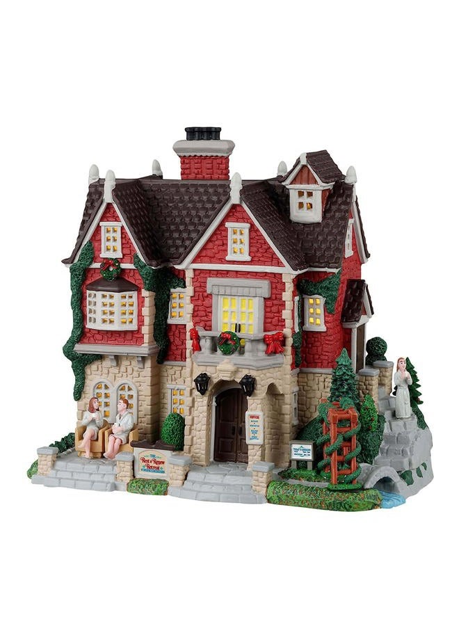 35033 Caddington Village Lighted Building: Rest and Renew Retreat