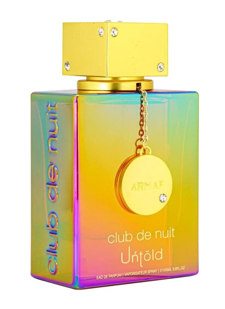 Armaf - Armaf Club De Nuit Untold Eau De Parfum for Unisex 105ml Perfumes for Men Perfume for Women Fragrance Colourful - Image 1