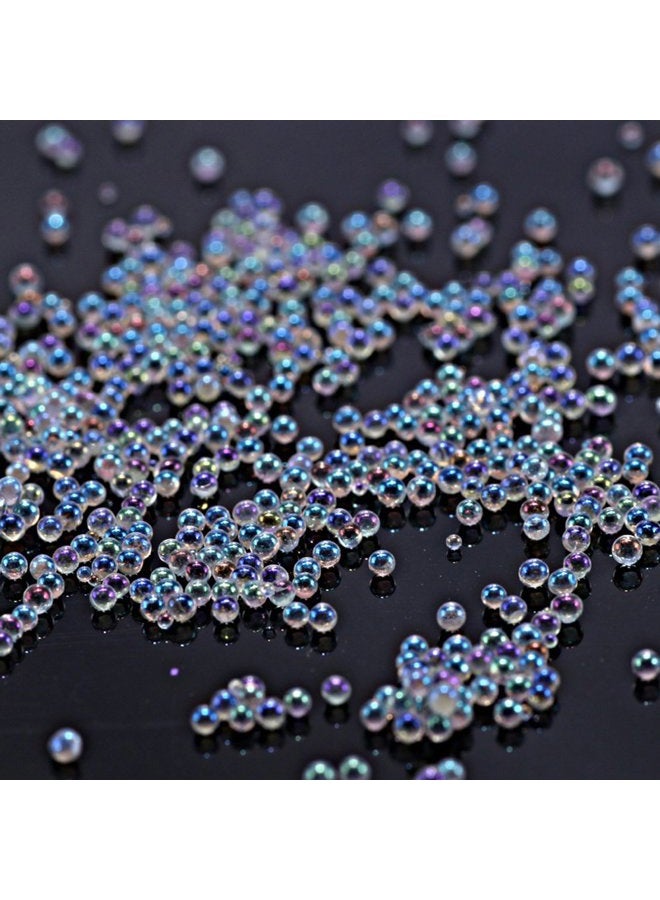 Minejin Nail Art AB Crystal Glass Caviar Beads Tiny 3D DIY Micro Gems Manicure Decoration Tips 4Boxs - Image 3