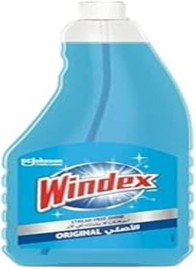 Windex منظف الزجاج الأصلي ويندكس - عبوة إعادة تعبئة - 500 مل 