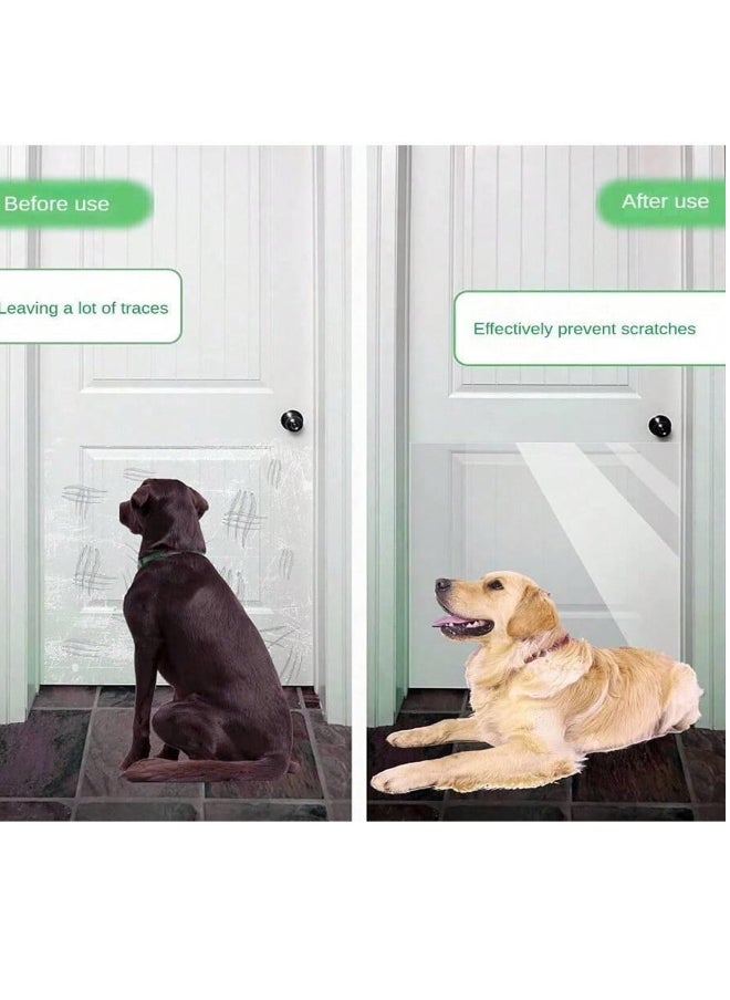 Generic - Pet door scratch protector, pet door scratch protector, scratch protector, cat door scratch protector, four-piece set, 8.2 * 40 - Image 1