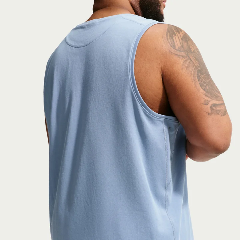 Nike Blue Men's Primary Dri-FIT Tank Top for Men | Best Price UAE