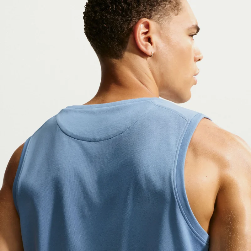 Nike Blue Men's Primary Dri-FIT Tank Top for Men | Best Price UAE