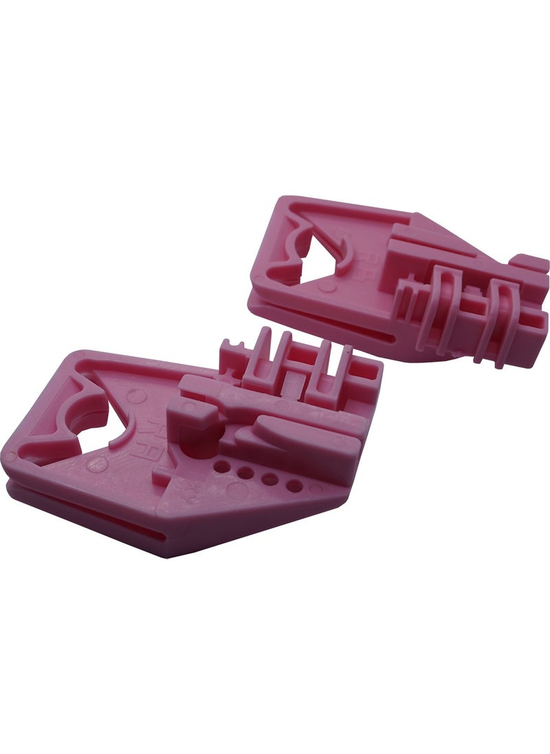 Bross Otomotiv Bross Automotive BWR338+BWR339 Front Right Door Window Regulator Clip for Skoda Octavia 2 1z 1Z1837462  - Image 3