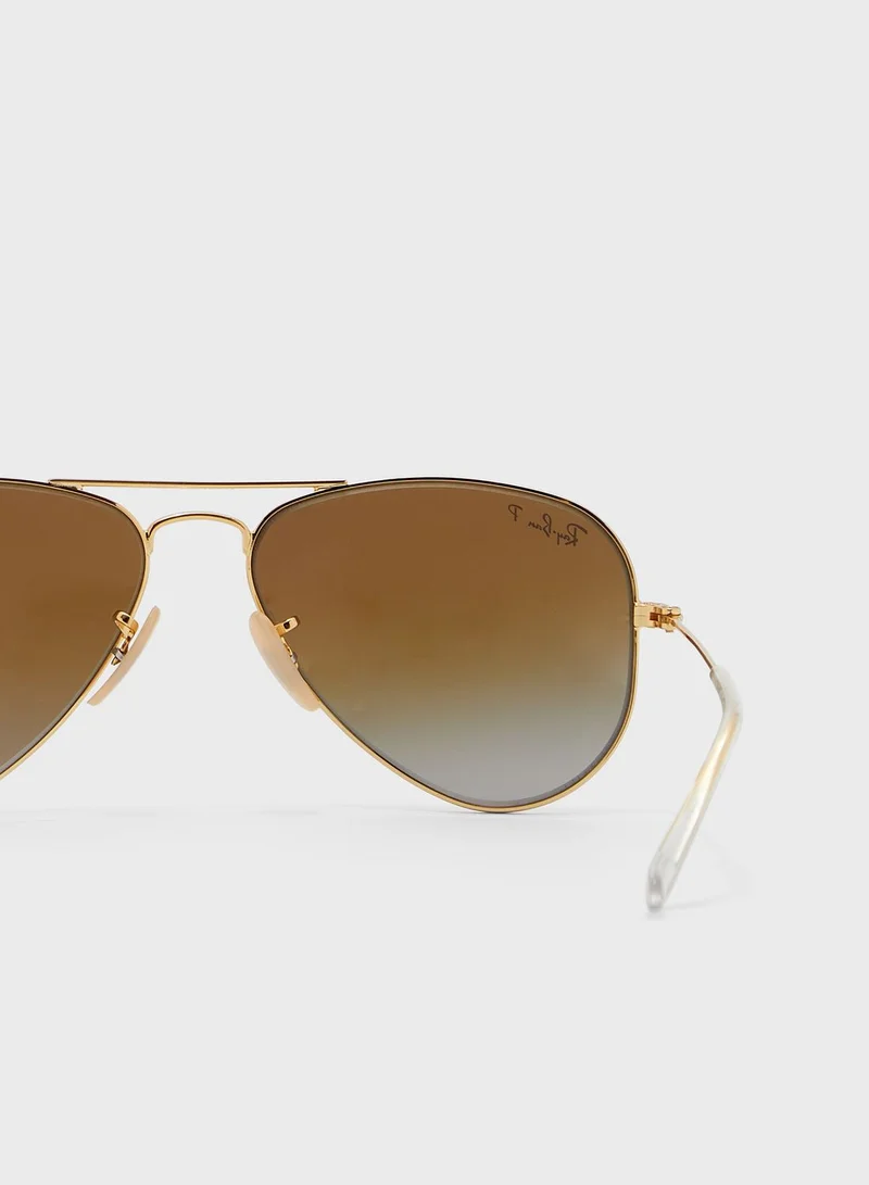 Ray-Ban Junior 0Rj9506S Junior Aviator Sunglasses