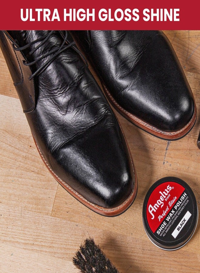 Angelus Shoe Wax Polish 3 oz, Black - Image 3