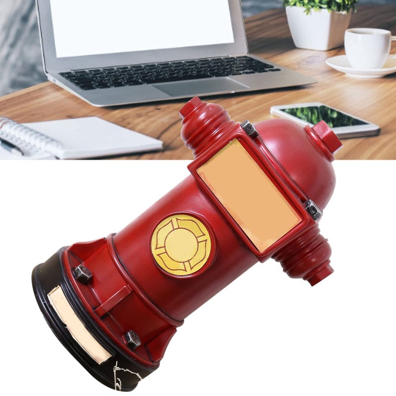 Red Fire Hydrant Money Bank Piggy Bank For Kids Birthday Gift Home Decor - Image 4