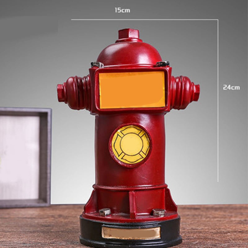 Red Fire Hydrant Money Bank Piggy Bank For Kids Birthday Gift Home Decor - Image 5