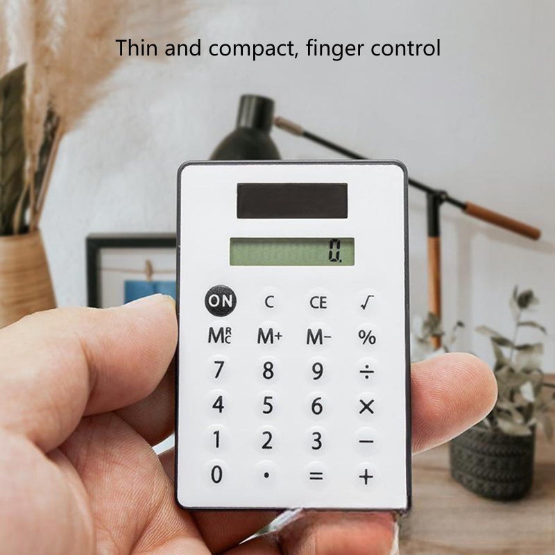 8 Digit Solar Desktop Calculator for Students Easy to Carry and Use Quiet Operation - Image 4
