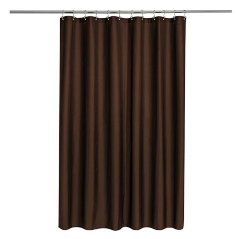 baihuoFabric Shower Curtain or Liner with Magnets - Shower Curtain for Bathroom with Hotel Quality, Machine Washable -, 72x72 - Image 1