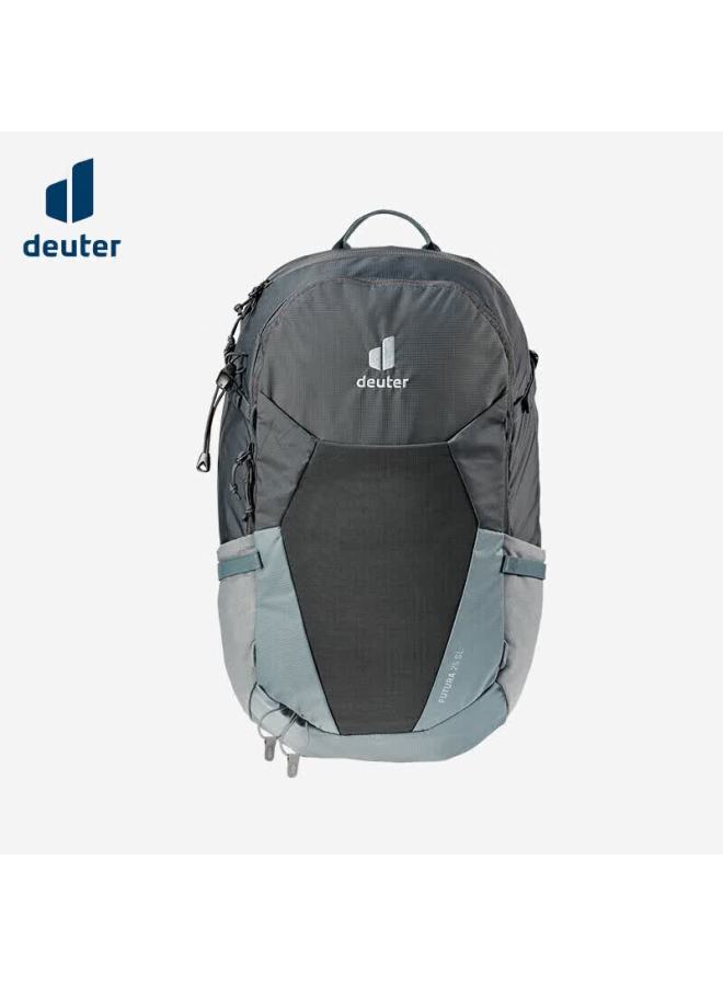 Deuter Futura Women's Outdoor Large Capacity Hiking Backpack Graphite Gray - 25sl - Image 4