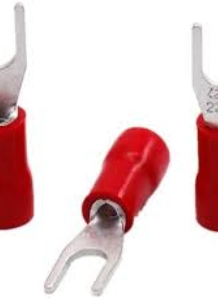 KNP KNP Insulated Electrical Terminals Ensure secure and reliable electrical connections with this pack of 100 insulated electrical terminals, model SYNBS 1.25-5.  - Image 3