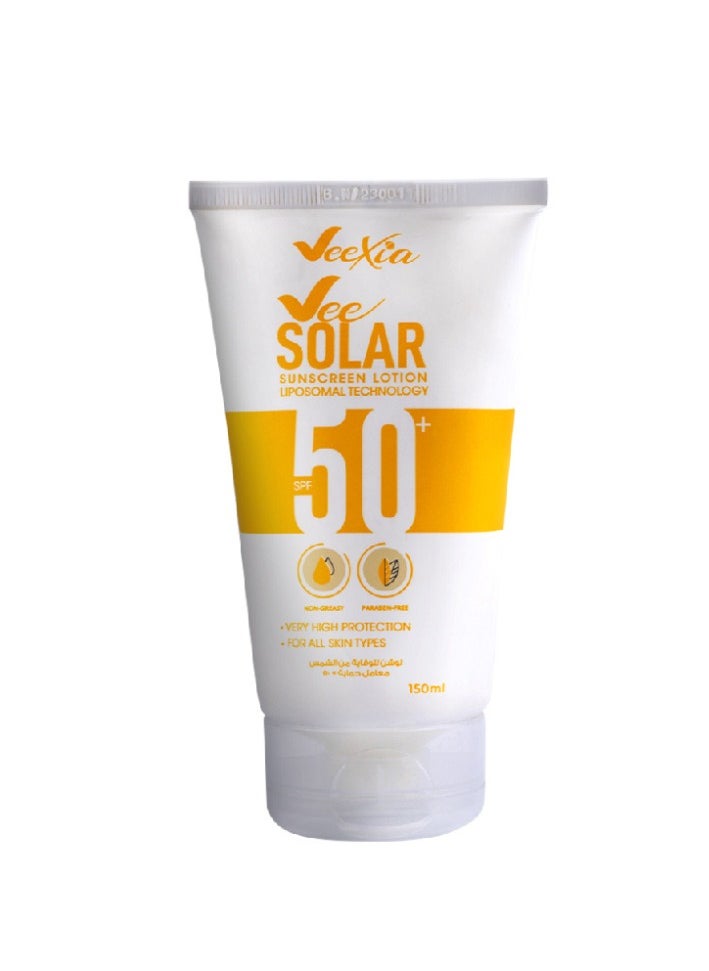 VEE SOLAR SUN LOTION (1+1) SPF 50+ 150ML (VEEXIA) - pzsku/Z37C169DFF21E4E077327Z/45/_/1720856605/171c2ed6-322b-4a93-a407-9200cfd22646