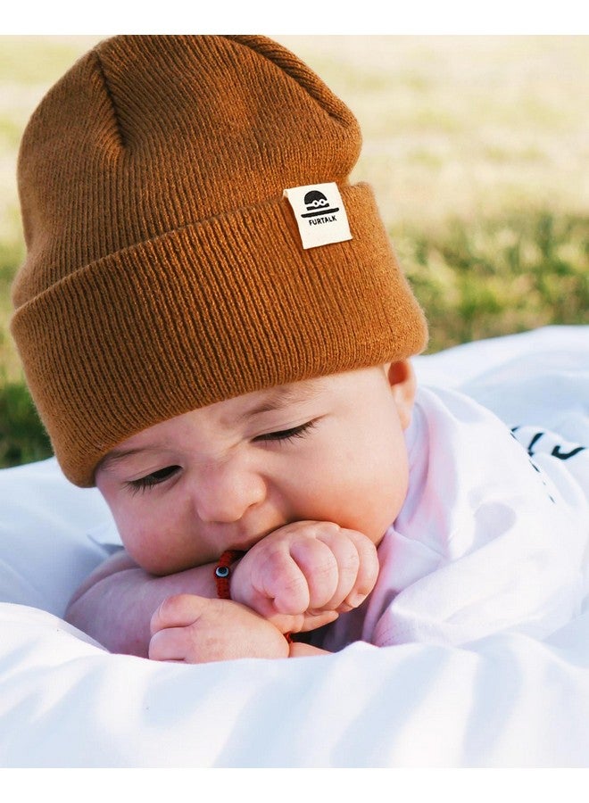 Furtalk FURTALK Baby Beanie Fleece Lined Toddler Winter Hat Boys Girls Knit Warm Beanies Kids Ski Hats for 0-8 Years - Image 4