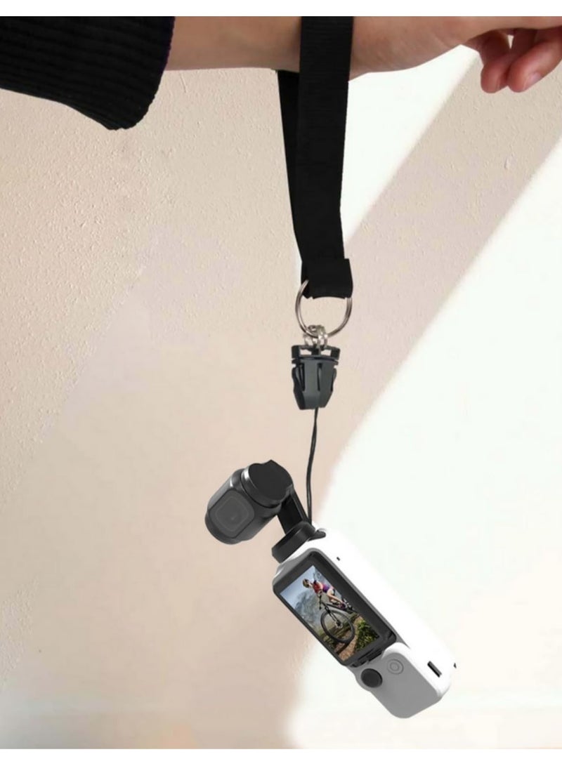 لغطاء حماية DJI Osmo Pocket 3 كومبو - مجموعة واقية من السيليكون تتضمن: غلاف للكاميرا، غطاء للعدسة، واقي للشاشة، مضاد للغبار والخدوش، جلد قشرة واقية للجسم، واقي عدسة، واقي شاشة لمس للمصورين في الأماكن الخارجية