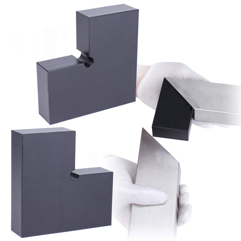 ملحقات درابزين مسطح من موزاتا Ht10 Hl10 Ht14 - عبوة من قطعتين، موصل زاوية عالي القوة، تركيب درابزين من مادة POM، Ha02 Bnp - Image 1