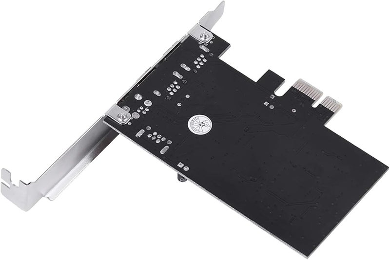 بطاقة تحكم عامة من نوع PCI Express FireWire 1394a IEEE 1394 لتشغيل أجهزة متعددة في وقت واحد، مع اتصال Plug-and-Play لكاميرات الفيديو الرقمية ومحركات الأقراص CD-RW. - Image 2