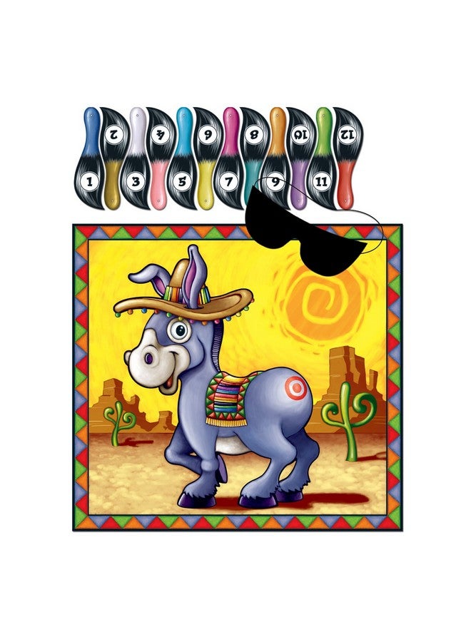 Beistle Donkey Game (Mask & 12 Tails Included) Party Accessory (1 Count) (1/Pkg) - Image 1