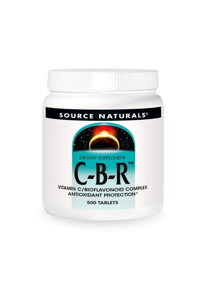 Source Naturals C B R Vitamin C Bioflavonoid Complex For Antioxidant Protection 500 Tablets - Image 1