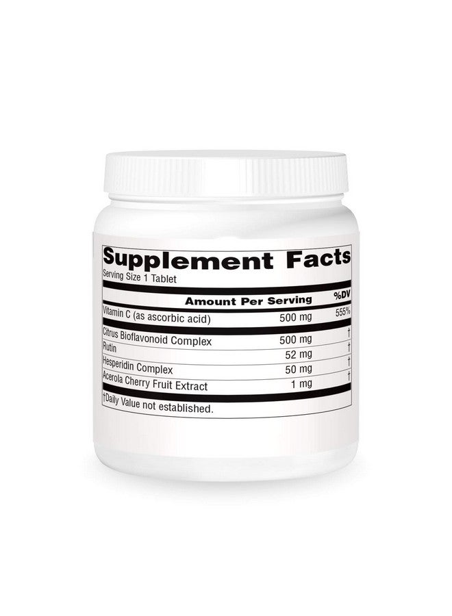 Source Naturals C B R Vitamin C Bioflavonoid Complex For Antioxidant Protection 500 Tablets - Image 4